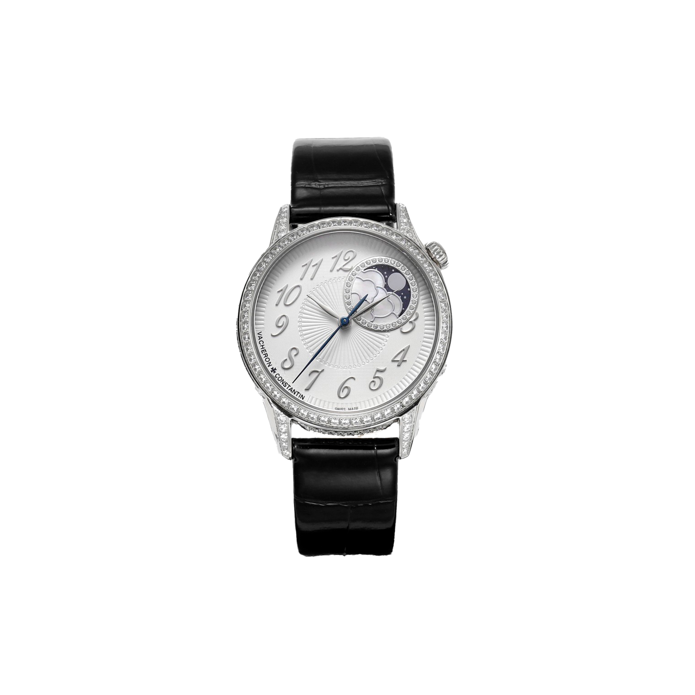 vacheron Co*sta*t*n ÉgÉrie moon phase 37 mm watch 8005f/120a-b497